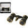 Masterpiece 3x25 Opera Glass with Light - Black & Gold