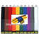 Rip-Tie CableWrap 1.0 x 14"  (10 Pack) (Rainbow             )