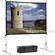 Da-Lite Complete Fast-Fold Port. Rear Proj. Screen - 62 x 108" - DA-Tex HC
