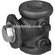 Altman Sliding Tee, Cast Iron for 2" Pipe
