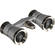 LaScala Optics 3x25 Opera Glass with Light - Platinum & Silver