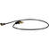 Paramount Cabo de Sincronismo Reto de 18 polegadas (45,7 cm) Banhado a Ouro G2-18 - Tomada Padr�o para PC Macho de Ponta Longa