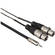 Pro Co Sound Stereo Mini to 2 XLR Female Soundcard Patch Y-Cable - 10'
