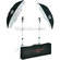 Photogenic Two Umbrella and Stand Kit