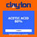 Clayton Acetic Acid 80% - 1 Gallon