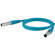 Canare 5 FOOT VIDEO PATCH CORD  (BLUE)