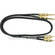 Hosa Technology Two 1/4" Male to Two RCA Male Unbalanced Cable (Gold) - 15'