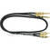 Hosa Technology Two 1/4" Male to Two RCA Male Unbalanced Cable (Gold) - 10'