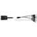 Hosa Technology RGB-515 Breakout HDB15 Male to BNC Male x5 - 15' (4.57 m)