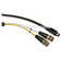 Comprehensive HR Series S-Video 4-pin Male to 2x BNC Male Y-Cable - 3'