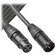 Porta-Com 3-Pin XLR Male to XLR Female Microphone Cable - 50'