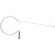 Countryman E6i Omnidirectional Ear-set Head-worn Microphone with 3-pin XLR Connector and 1mm Diameter Cable  (Beige)
