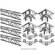 Milos M222 Trio QuickTruss Floor Kit - 10.8 x 10.8'