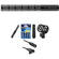 Sennheiser ME66/K6 � Kit Deluxe de Microfone Condensador Shotgun Super-Cardi�ide Curto