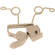Sanken Double Microphone Clip 10-Pack (Beige)