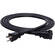 Hosa Technology Black Electrical Extension Cable  - 1.5'