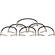 Hosa Technology 1/4" Right-Angle Male to 1/4" Right-Angle Male Cable (6 pcs) - 6"