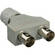 Comprehensive / Kramer VA122 One Female BNC to Two Male BNC Splitter