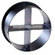 ETC Black Cross Baffle Top Hat for Source 4 Pars