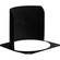 ETC Black Half Hat for Source 4 Pars - 6"