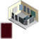 RPG Diffusor Systems AcousticTool Level 2 Acoustic Room Correction Package (Red Accent )