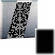 RPG Diffusor Systems Flatffusor 24" x 24" x 1" Diffusion Panel (Black)