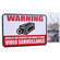 Svat SGN100 12 x 18" "Video Surveillance" Aluminum Warning Sign