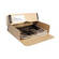 Archival Methods Drop Front Archival Storage Box - 11.75 x 15 x 3"  - Tan