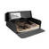 Archival Methods Drop Front Archival Storage Box - 12.75 x 16-5/8 x 3" - Black
