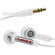 V-Moda BASS FREQ - Noise-Isolating Portable Stereo Earphones (Platinum White)