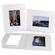 Archival Methods Pre-Cut Exhibition Mat - 2-4x6" Print on 9x12" Board  - Bright White 