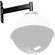 Bosch TC9320WM Wall Mount Bracket f/TC9320 Dome Housing