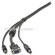 Belkin OmniView All-In-One Pro Series Plus KVM Cable Kit - 15' (4.6 m)