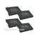 Auralex Great GRAMMA Sound Isolation Riser - 4 Pieces