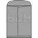 Savage Kraft Gum Envelope - 8.75 x 10.75" - 500 Gray Envelopes