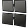Bretford Bretford's Multiple Wall Display (Double Level, Four Monitors)