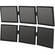 Bretford Multiple Wall Display (Double Level, Three Monitors)