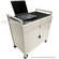 Bretford LAPTG15SA-GM 15 Unit Laptop Cart (Grey Powder Mist)