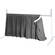 The Screen Works 48" Skirt for E-Z Fold Truss Projection Screen-10x10'- Gray