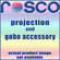 Rosco Extension Cable for Gobo Rotator, 4 Pin - 50'