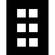 Savage Transparency Mat, 11x14", Six 2-1/8x2-1/8" Openings, 10 Pack