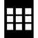 Savage Transparency Mat, 11x14",Nine 2x2" Openings, 10 Pack