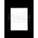 Savage Transparency Mat, 11x14", One 6-1/2x8-1/2" Opening, 10 Pack