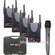 Galaxy Audio AS-TGHH5-4 - Wireless Tourguide Handheld System with 4 Receivers