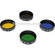 Lumicon 1.25" Lunar & Planetary Filter Set (4)