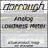 Dorrough 21AE Vertical Analog Loudness Meter with Extended Range