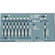 Ashly RW-8C - 8-Channel Wall-Mount Remote Control for VCM-88C