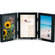 Lawrence Frame Black Wood Picture Frame - 4 x 6" (Triple Frame )