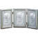Lawrence Frame Double Bead Pewter Tone Metal Frame - 4x6" (Triple Frame )
