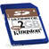 Kingston 2GB Ultimate 120X Secure Digital (SD) Memory Card